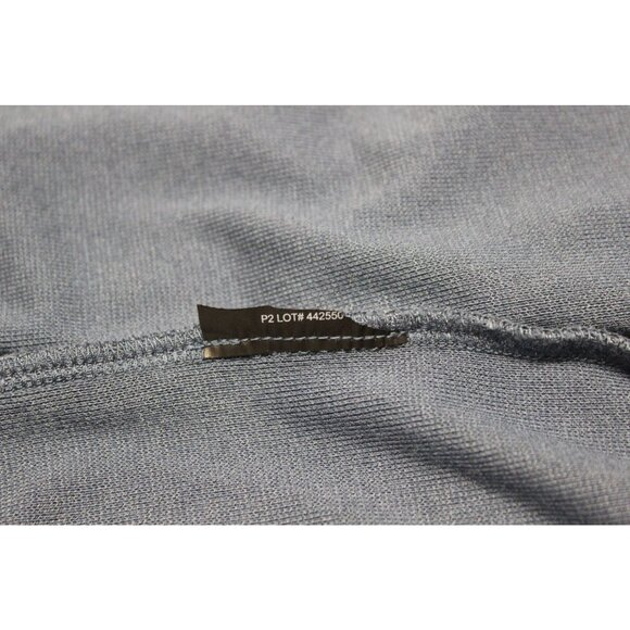 Theory Henley Shirt Men’s Size Large Short Sleeve Cotton Button Front Casual Tee - Picture 9 of 9